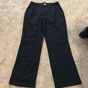 Banana Republic Flare Wool Dress Pants